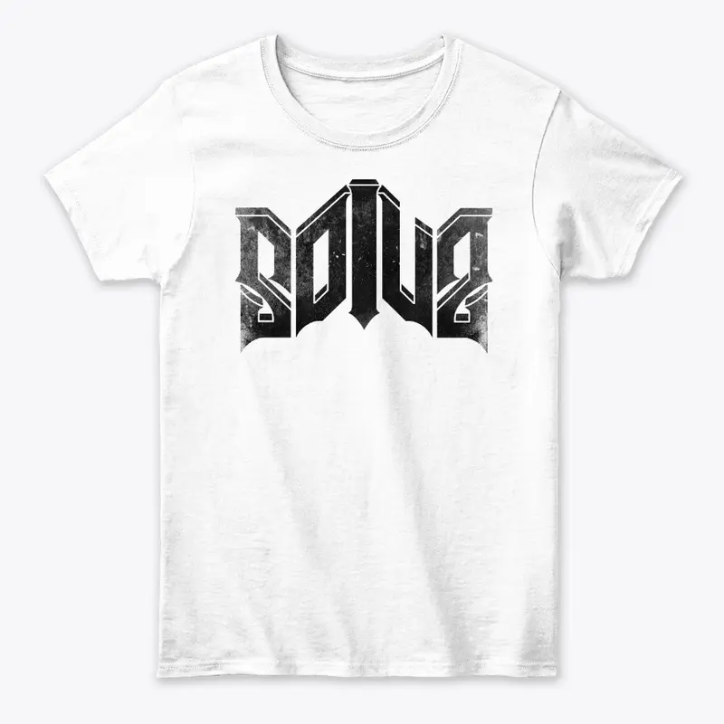 Women's Basic "Solus" Black Logo