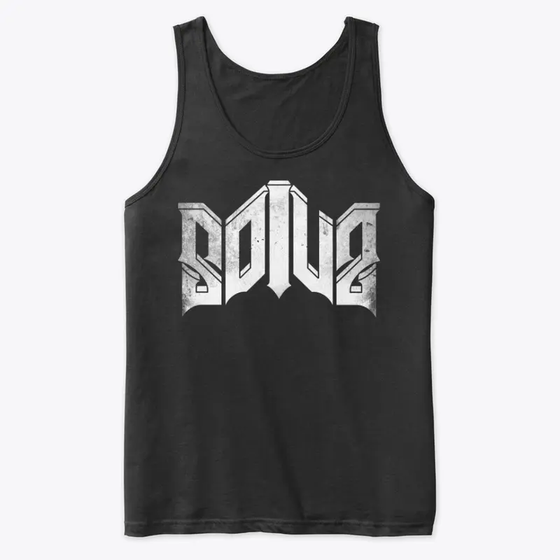 Basic "Solus" White logo Tank